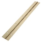 Timco Piano Hinge - Electro Brass