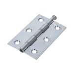 Timco Plain Butt Hinge - Loose Pin (1840) - Zinc
