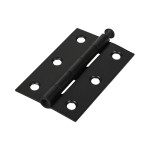 Timco Plain Butt Hinge - Loose Pin (1840) - Black