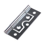 Timco Flush Hinge (105) - Zinc