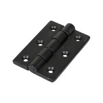 Timco Cast Iron Butt Hinge (200) - Black