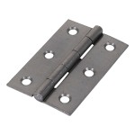 Timco Plain Butt Hinge - Fixed Pin (1838) - Self Colour
