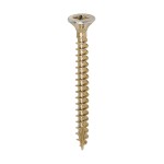 Timco Classic Multi-Purpose 4.5mm Woodscrews Double Countersunk Pozi - Yellow