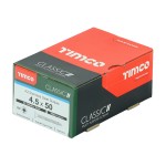 Timco Classic Multi-Purpose 4.5mm Woodscrews Double Countersunk Pozi - A2 Stainless Steel