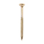 Timco Velocity Premium 4.5mm Multi-Use Screws Double Countersunk Pozi - Yellow