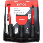 Timco Bolster & Chisel Set 3pc
