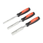 Timco Bevel Edge Wood Chisel Set 3pc