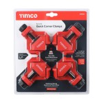 Timco Quick Corner Clamp Set 4pc