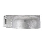 Timco Padlock Protection Bar - Heavy Duty - Left - Hot Dipped Galvanised
