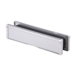 Timco Intumescent Letterbox - Satin Anodised Aluminium - Silver Frame
