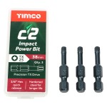 Timco C2 Clamp-Fix 5 x 50mm Double Countersunk Woodscrews 600 Piece - Yellow