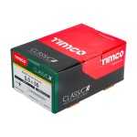 Timco Classic Multi-Purpose 5mm Woodscrews Double Countersunk Pozi - Yellow