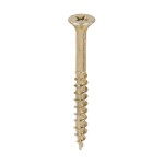 Timco Velocity Premium Multi-Use Screws Double Countersunk Tubs Pozi - Yellow