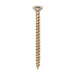 Timco Solo Chipboard & Woodscrews 5mm Double Countersunk Pozi - Yellow