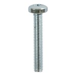 Timco Metric Threaded Machine Screws Pan Head Pozi - Zinc