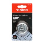 Timco Drill Cup Brush - Crimped Steel Wire