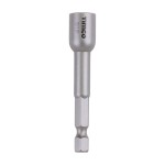 Timco Magnetic Socket Driver Bit 5/16 x 65mm - Hex - 50 Pack