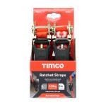 Timco Ratchet Straps - S Hook - Standard Duty
