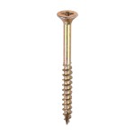 Timco Velocity Premium 6mm Multi-Use Screws Double Countersunk Pozi - Yellow