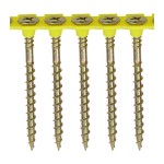 Timco Solo Collated Chipboard & Woodscrews Phillips - Yellow