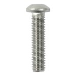 Timco Socket Screws Button - A2 Stainless Steel