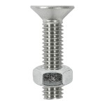 Timco Socket Screws & Hex Nuts - Countersunk - Stainless Steel