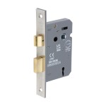 Timco 3 Lever Sashlock - Satin Nickel