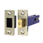 Timco Architectural Tubular Deadbolt - Electro Brass & Satin Nickel