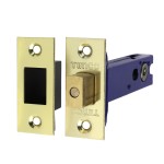 Timco Architectural Tubular Deadbolt - Electro Brass & Satin Nickel