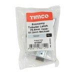 Timco Economy Tubular Latch 79.5 Case / 57.5 Backset - Nickel