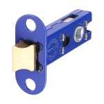 Timco Architectural Tubular Latch - Electro Brass & Satin Nickel
