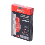 Timco 5 Lever British Standard CE Sashlock - Stainless Steel - Satin
