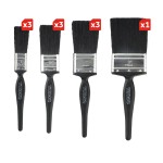 Timco Contractors Mixed Paint Brush Set 10pc