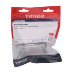 Timco Handrail Brackets 63mm - Satin Anodised Aluminium