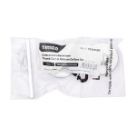 Timco Contractors Bathroom Thumb Turn & Release On Rose Set - Satin Anodised Aluminium
