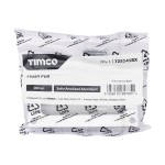 Timco Flush Pull - Satin Anodised Aluminium