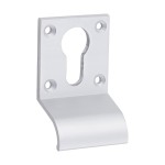 Timco Euro Profile Cylinder Door Pull - Satin Anodised Aluminium