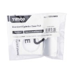 Timco Standard Cylinder Door Pull - Satin Anodised Aluminium