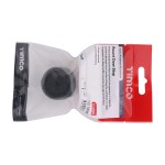Timco Round Door Stop - Satin Anodised Aluminium