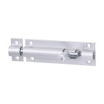 Timco Straight Barrel Bolt - Satin Aluminium
