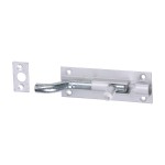 Timco Necked Barrel Bolt - Satin Anodised Aluminium