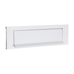 Timco Letter Plate - Satin Anodised Aluminium