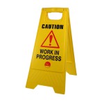 Timco A-Frame Safety Sign - Caution Work in Progress