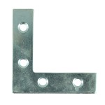 Timco Corner Plates - Zinc