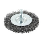 Timco Drill Wheel Brush - Crimped Steel Wire
