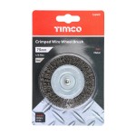 Timco Drill Wheel Brush - Crimped Steel Wire