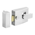 Timco Nightlatch 94 case / 60 backset - Chrome