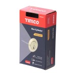 Timco Rim Cylinder 32mm - Electro Brass