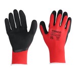 Timco Toughlight Grip Gloves - Sandy Latex Coated Polyester - Multi Pack