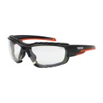 Timco Sports Style Safety Glasses - With Foam Dust Guard - Clear